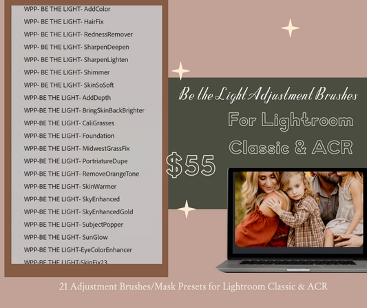 Be the Light Adjustment Brushes
